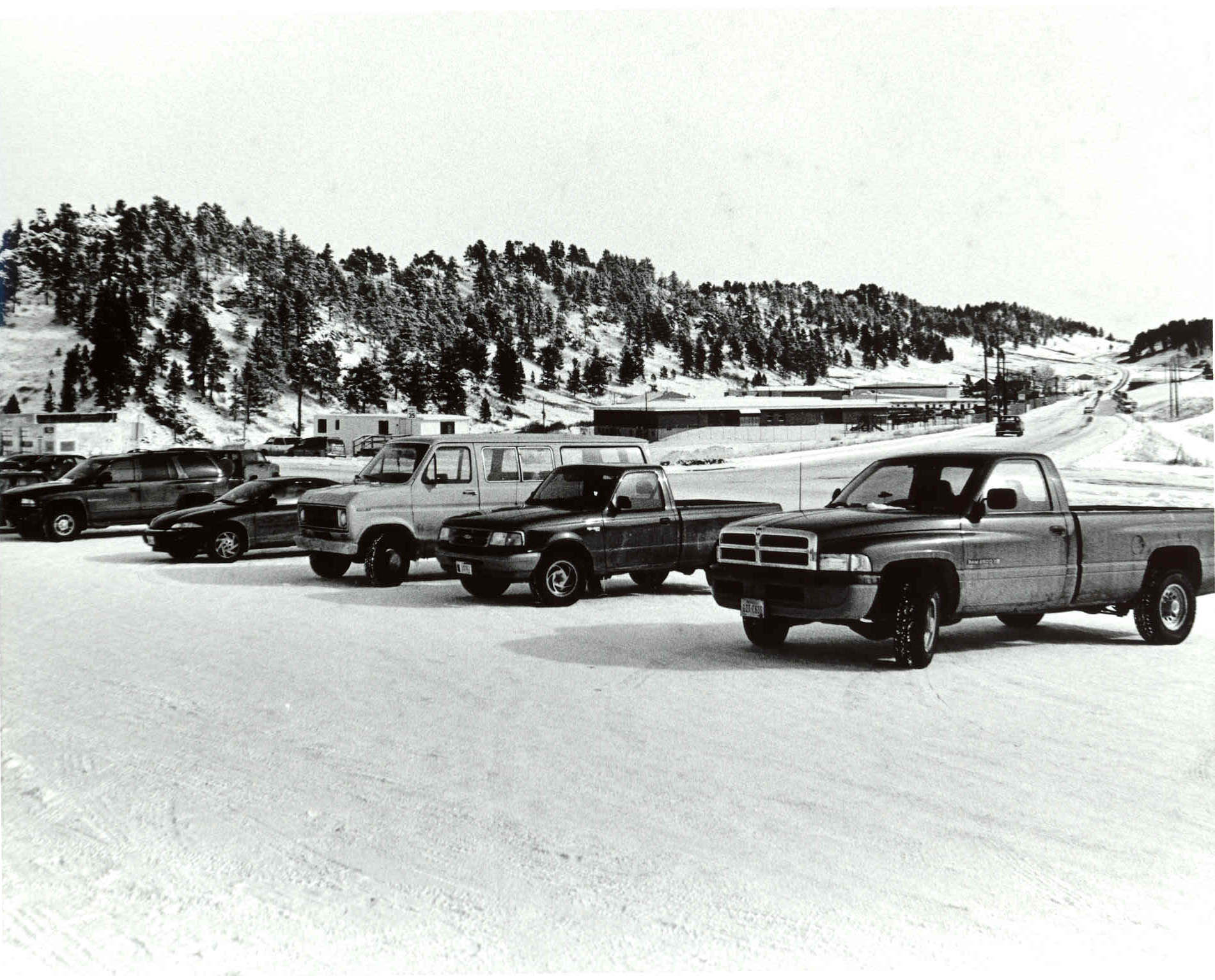 Stone Child College Parking Lot
